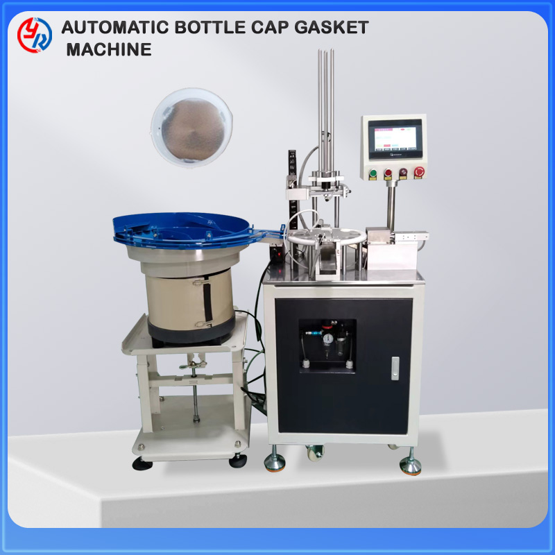 AUTOMATIC BOTTLE CAP GASKET MACHINE